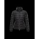 Moncler SABY Turtleneck Detachable Black Jackets Technical Nylon Womens 41457124LH