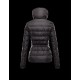 Moncler SANGLIER Inner Hood Turtleneck Black Jackets Nylon Womens 41381027MI