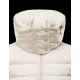 Moncler SANGLIER Inner Hood Turtleneck Ivory Jackets Nylon Womens 41381027DU