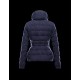 Moncler SANGLIER Turtleneck Dark blue Jackets Wool Womens 41466462TI