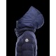 Moncler SANGLIER Turtleneck Dark blue Jackets Wool Womens 41466462TI