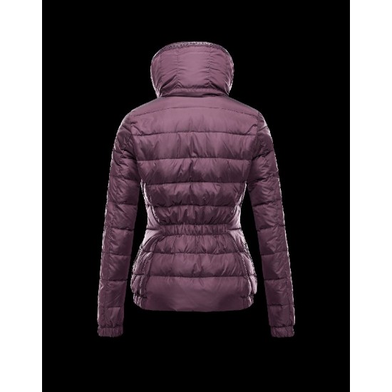 Moncler SANGLIER Turtleneck Deep purple Jackets Nylon/Polyamide Womens 41381027RL