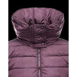 Moncler SANGLIER Turtleneck Deep purple Jackets Nylon/Polyamide Womens 41381027RL