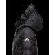 Moncler SERRE Turtleneck Black Coats Nylon/Polyamide Womens 41456720IX