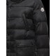 Moncler SERRE Turtleneck Black Coats Nylon/Polyamide Womens 41456720IX