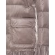 Moncler SERRE Turtleneck Dove grey Coats Nylon/Polyamide Womens 41456720VM