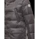 Moncler SERRE Turtleneck Steel grey Coats Nylon/Polyamide Womens 41456720GV