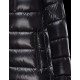 Moncler SUYEN Turtleneck Drawstring Collar Black Jackets Pa/Techno Fabric Womens 41459897PK