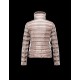 Moncler TEMPLE Ultralight Turtleneck Dove grey Jackets Nylon/Mink Womens 41456772XL