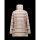 Moncler TORCY Turtleneck Beige Coats Polyamide Womens 41456973XN