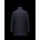 Moncler VALLIER Detachable Turtleneck Dark blue Coats Wool Flannel Mens 41456697GL