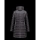 Moncler VERNOIS Ultralight Detachable Round Collar Steel grey Jackets Nylon/Feather Womens 41466225LF