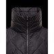 Moncler VOUGLANS Turtleneck Black Coats Virgin Wool/Polyamide Womens 41456777AI