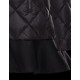 Moncler VOUGLANS Turtleneck Black Coats Virgin Wool/Polyamide Womens 41456777AI