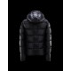 Moncler Zin Ultralight Detachable Hood Blue Jackets Wool Nylon Mens 41236575HM