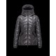 Moncler BADETE Turtleneck Drawstring Closure Steel grey Jackets Polyamide Womens 41464877KT