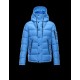 Moncler BASILE Ultralight Turtleneck Azure Jackets Cotton Mens 41464460XR