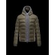 Moncler CANUT Lightweight Knitted Collar Military green Jackets Nylon/Pa Mens 41311219AU