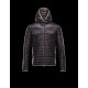 Moncler CLOVIS Ultralight Turtleneck Black Jackets Nylon/Polyamide Mens 41411429UD