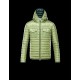 Moncler CLOVIS Ultralight Turtleneck Green Jackets Nylon/Polyamide Mens 41411429EG