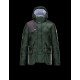 Moncler GAMME BLEU Turtleneck Dark green Jackets Nylon/Pa Mens 41459916GU