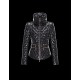 Moncler GUERY Turtleneck Black Jackets Nylon/Polyamide Womens 41456719RW