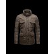 Moncler Hector Lightweight Hooded Neckline Dark green Jackets Polyester/Nylon Mens 41224648UG