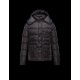 Moncler JASON Detachable Hood Turtleneck Black Jackets Nylon Mens 41467418JC