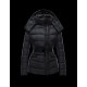 Moncler LAVAUD Detachable Turtleneck Black Jackets Nylon/Polyester Womens 41460688KA