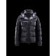 Moncler Maya Detachable Hood Blue Jackets Nylon/Polyamid Mens 41236584UB