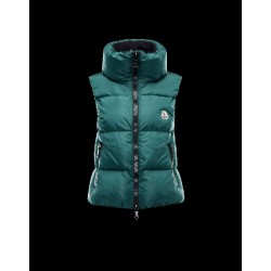 Moncler PETY Green Jackets Nylon/Pa Womens 41311196GX