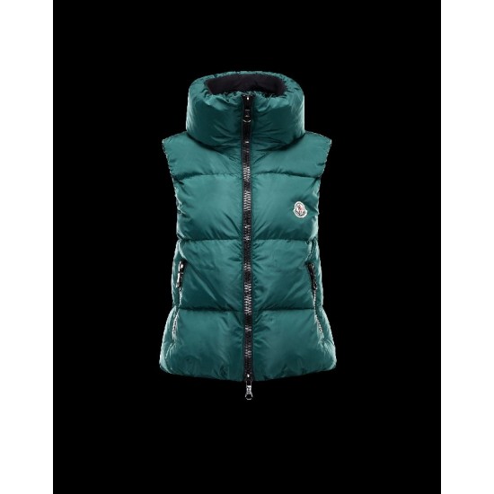 Moncler PETY Green Jackets Nylon/Pa Womens 41311196GX