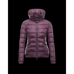 Moncler SANGLIER Turtleneck Deep purple Jackets Nylon/Polyamide Womens 41381027RL