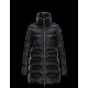 Moncler TORCY Turtleneck Black Coats Techno Fabric Womens 41456973XC