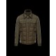 Moncler BLAIS Turtleneck Military green Jackets Nylon/Polyamid/Wool Mens 41378018HB