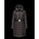 Moncler FABRE Detachable Turtleneck Black Coats Techno Fabric/Polyamide Womens 41457123BH