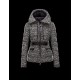 Moncler GRESSELLE Detachable Turtleneck Black Jackets Alpaca Mohair Wool Womens 41456952SQ