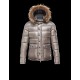 Moncler Hubert Ultralight Fur Trimmed Grey Jackets Nylon/Polyamid Mens 41236416KJ