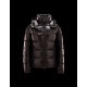 Moncler Maya Detachable Hood Dark brown Jackets Nylon/Polyamid Mens 41236584SX