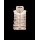 Moncler SOURCES Turtleneck Beige Waistcoats Techno Fabric Womens 41456775VN