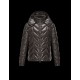 Moncler BERRIAT Detachable Hood Turtleneck Dark green Jackets Nylon/Polyamid Mens 41456769UD