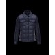 Moncler BLAIS Turtleneck Dark blue Jackets Polyamid/Wool Mens 41378018WC