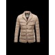 Moncler CLAVIER Lapel Collar Dove grey Jackets Polyester/Pa Mens 41311142EB