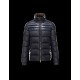 Moncler DINANT Concealed Hood Turtleneck Blue Jackets Polyester Mens 41382282GW