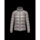 Moncler DINANT Concealed Hood Turtleneck Grey Jackets Polyester Mens 41382282FA