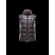 Moncler DUPRES Turtleneck Black Waistcoats Polyester/Technical Fabric Mens 41377879KE