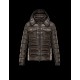 Moncler EDWARD Detachable Hood Turtleneck Dark green Jackets Techno Fabric Mens 41456708BS