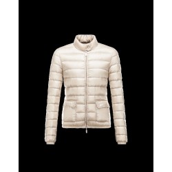 Moncler LANS Ultralight Beige Jackets Techno Fabric/Polyamide Womens 41338937KH