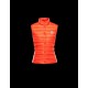 Moncler LIANE Ultralight Mandarin Collar Orange Waistcoats Techno Fabric Womens 41344266AD