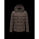 Moncler LOIRAC Double-Breasted Turtleneck Dark green Jackets Elastane/Nylon Mens 41378031RR